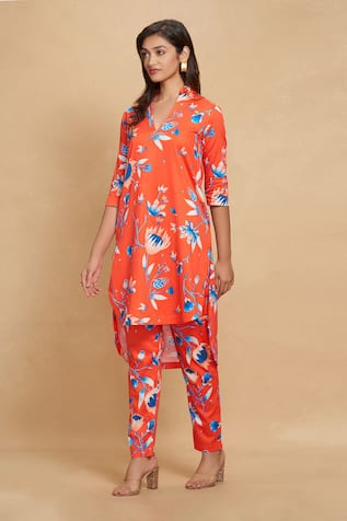 Gulabo by Abu Sandeep Floral Print Tunic 