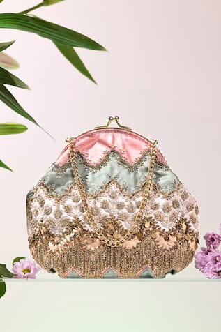 Ajmer Embroidered Potli Bag 
