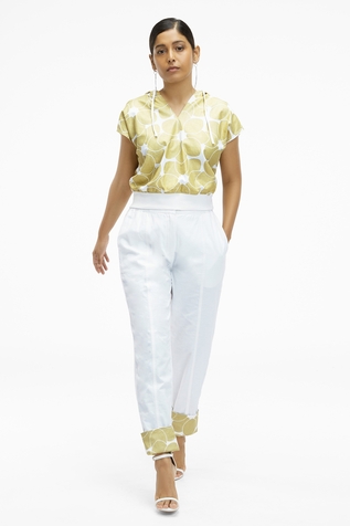 Terra Luna Riobo Organic Handloom Oxford Cotton Printed T Shirt