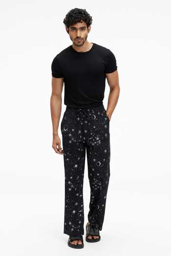 Terra Luna Tao Organic Handloom Cotton Printed Pant 