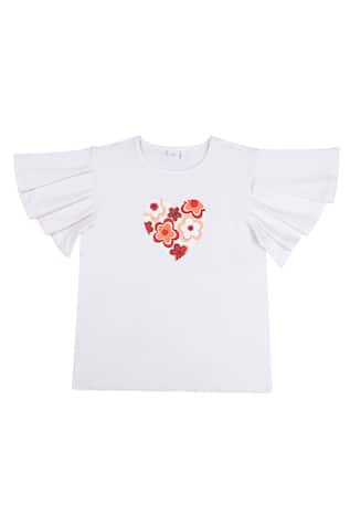 Floral Heart T-Shirt 