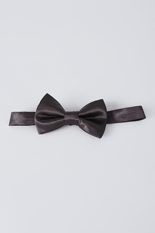Bubber Couture Ebony Satin Bow Tie