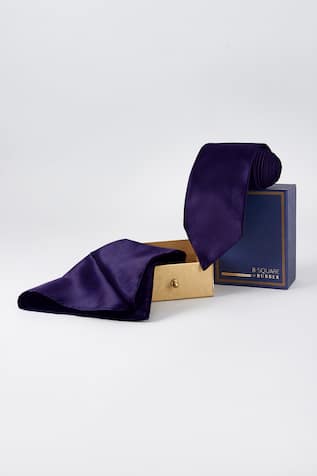 Bubber Couture Irish Satin Necktie & Pocket Square Set 