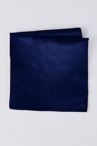 Bubber Couture Prussian Satin Pocket Square