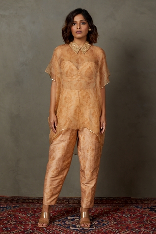 RI.Ritu Kumar Primrose Print Shirt Pant Set