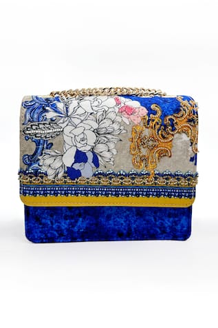 The Garnish Company Kendari Floral Print Sling Bag 