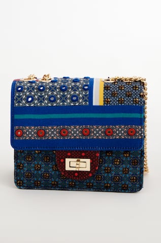 The Garnish Company Hazel Mirror Work Sling Bag 