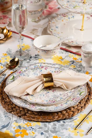 Floral Pattern Dinner Set 