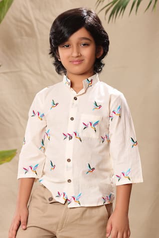 Boys designer dress clearance shirts