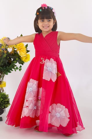 High-End Children's Princess Evening Gown Puff Sleeve Design Kids Wedding  Birthday Baptism Eid Party Girls' Dress A2452 - AliExpress