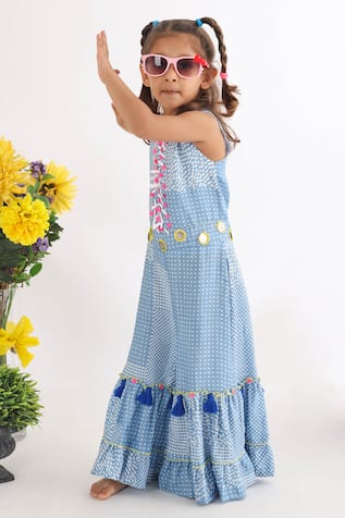 LA Dee DA Silk Layered Jumpsuit 