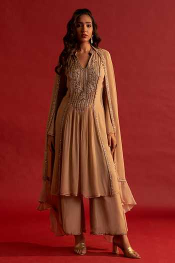 Reeti Arneja Zari Bodice Embroidered Kurta Set 