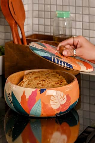Floral Roti Box 