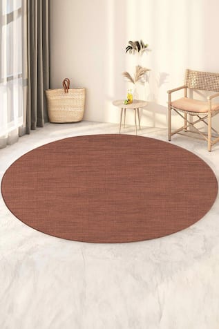 Paprika Round Shaped Rug 