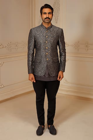 Vanshik Gardenia Jodhpuri Bandhgala With Kurta 