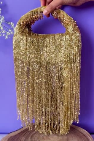 Bead Tassel Sailor Embellished Potli 