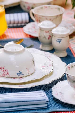 Orchid Bliss Pattern Dinner Set 