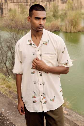 Kharakapas Wren Rise Printed Shirt 
