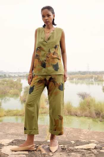 Kharakapas Warbler Printed Tunic & Trouser Set 