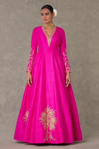 Masaba Shajara Dori Embellished Flared Gown 