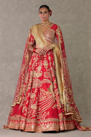 Masaba Bagh E Bahara Embroidered Bridal Lehenga Set