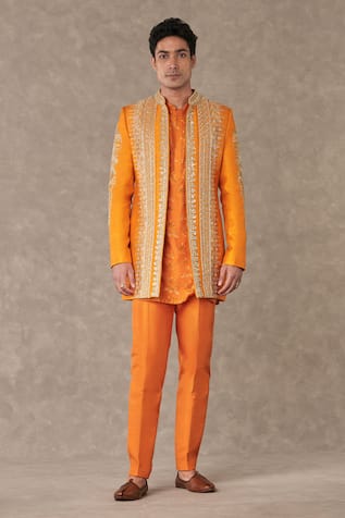 Masaba Pearl Embellished Raja Koti Kurta Set