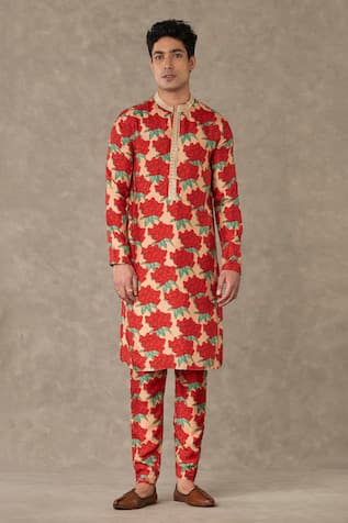 Masaba Carnation Bloom Print Kurta 