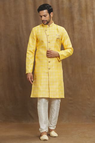Banarasi Vintage Pattern Kurta Set 