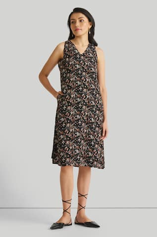 Reistor Reading Tea Leaves Printed Dress 