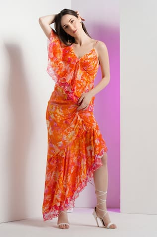 Mandira Wirk Resort Misty Femme Floral Dress 