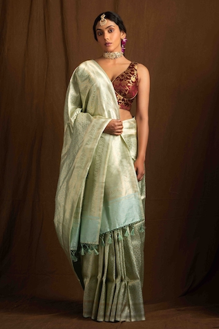 Buy Designer Saree Blouses for Women Online at Aza Fashions