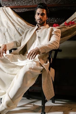 Ankita Lath Kaavish Detailed Sherwani 