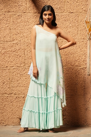 Buy Paisley Print Short Dress Online | Majestic By Japnah