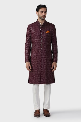 Regalia Linen Achkan 