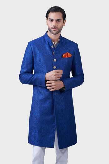 Raghavendra Rathore Jodhpur Palace Silk Achkan 