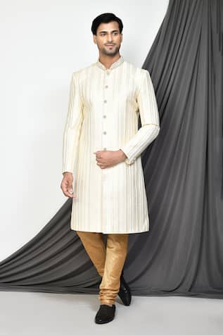 Aryavir Malhotra Embroidered Sherwani Set 