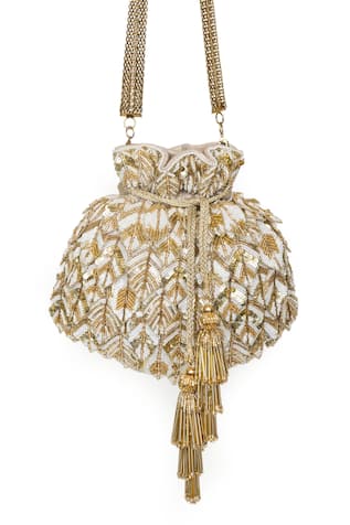 Shades Of Glamour Embellished Potli Bag 