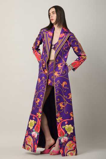 Limerick By Abirr N' Nanki Labisa Paisley Print Jacket 
