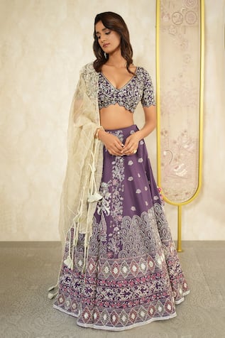 Megha Bansal Jamuni Naazneen Bridal Lehenga Set 