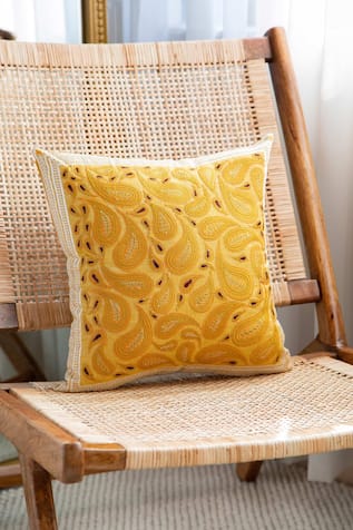 Mehr Paisley & Dori Embroidered Cushion Covers - 2 Pcs 