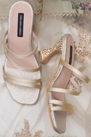 Rosalie Stone Embellished Heels 