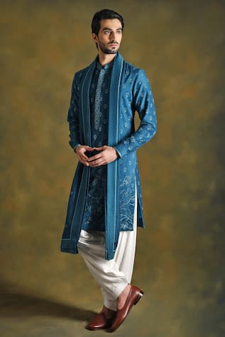 Punit Arora Embroidered Kurta Salwar Set 