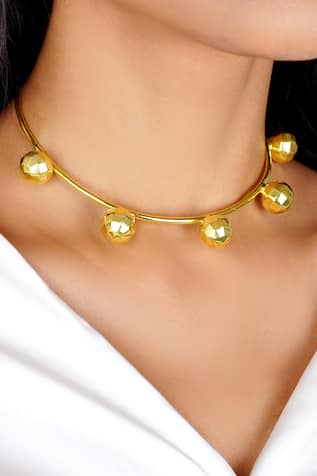 Disco Ball Pattern Choker 