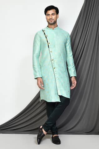 Botanical Woven Kurta Set 
