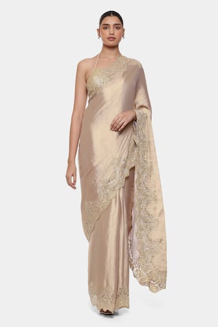 Satya Paul Empire Saree With Running Blouse 