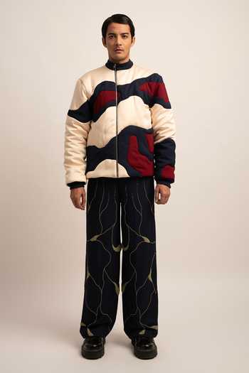 Siddhant Agrawal The Morphos Tech Bead Embellished Trouser 