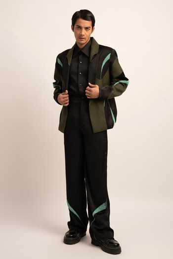 Siddhant Agrawal The Biometa Bead Artistry Blazer With Trouser 