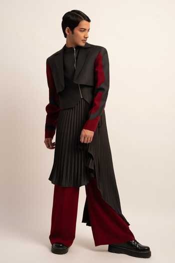 Siddhant Agrawal Seraphic Symphony Cropped Blazer 