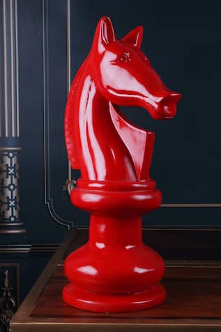 Horse Knight Figurine Table Decor 
