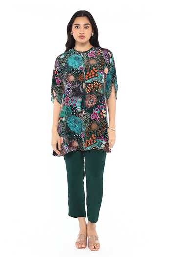 Komal Shah Printed Tunic & Pant Set 